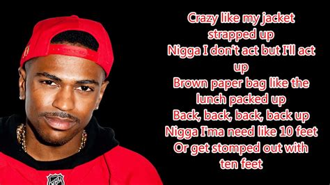 lyrics of bounce back|bounce back big sean genre.